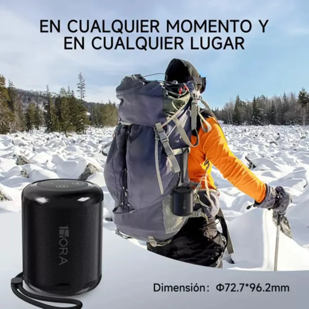 Bocina Mini Portátil Bluetooth Inalámbrica Altavoz Sd Alta Duracion