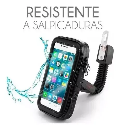 Soporte Base Holder Celular Gps Para Moto Universal Espejo