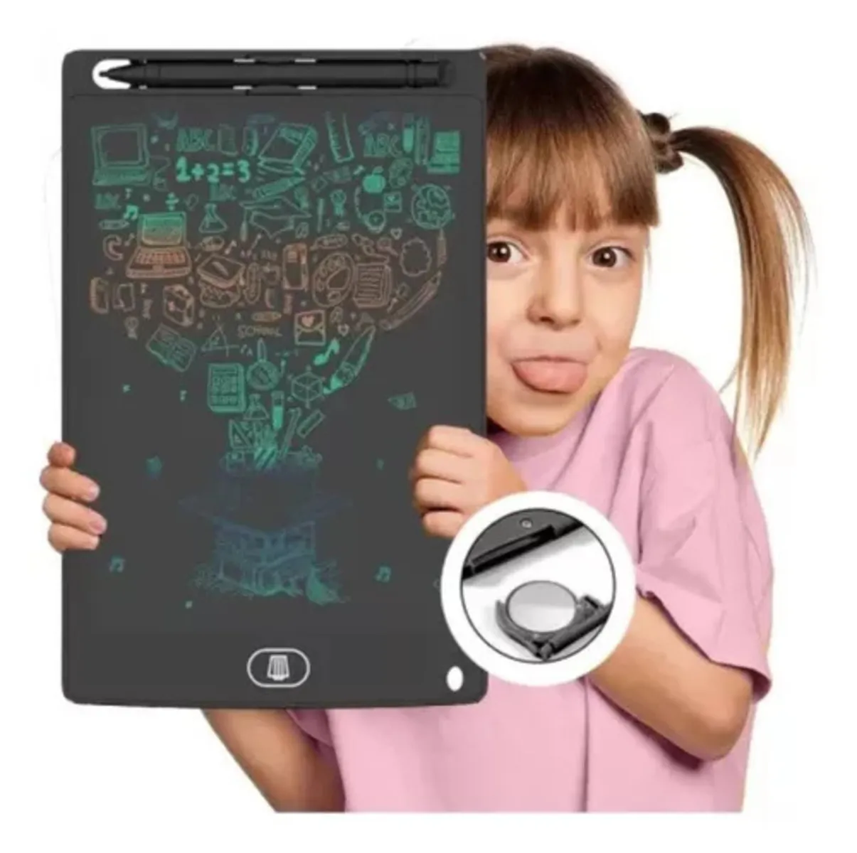 Tablero Mágico Tablero De Notas Lcd Dibujo Y Escritura