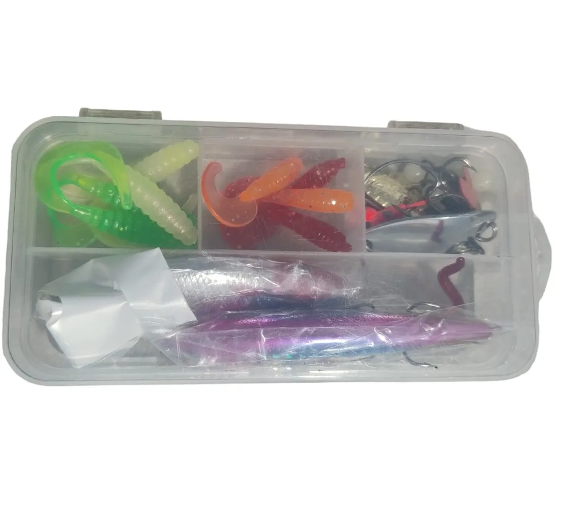 Kit 2 Caña De Pesca De 2.10mts Carretel Y Accesorios