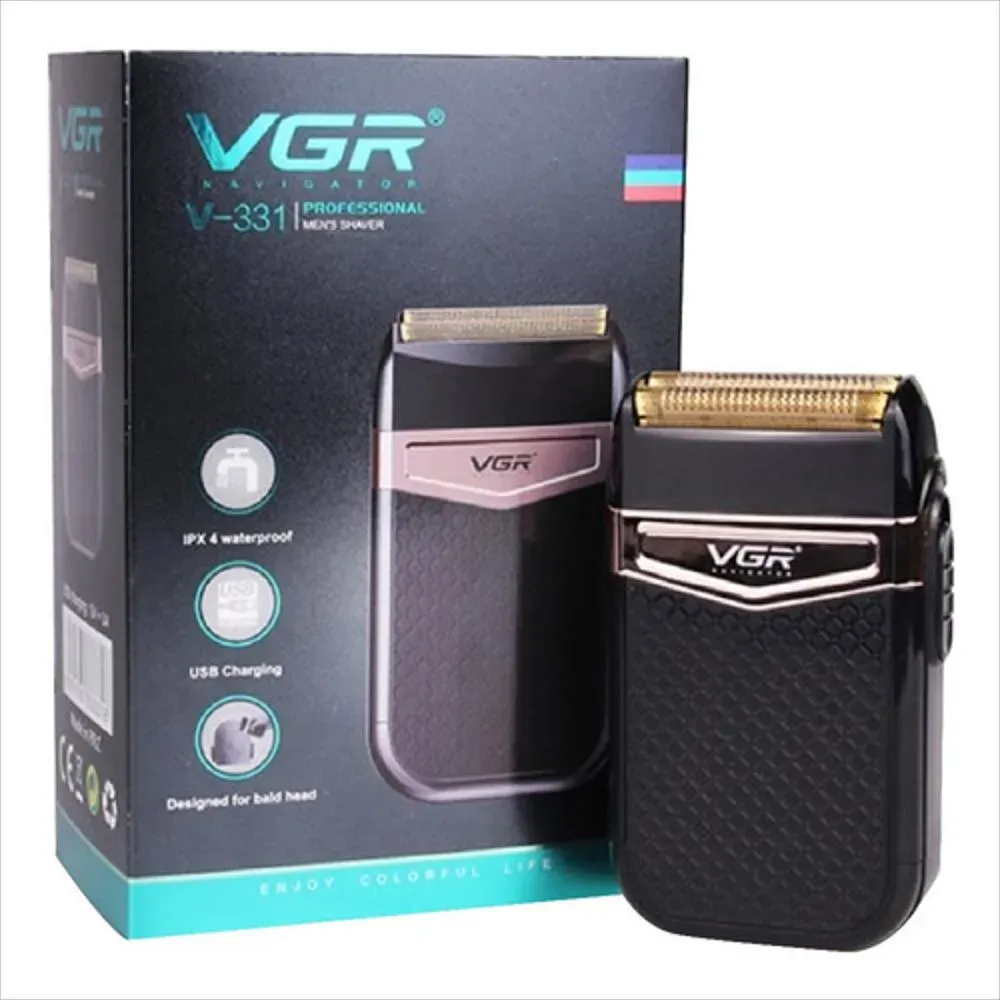 Maquina De Afeitar Shaver Vgr331 Digital Profesional Barbera