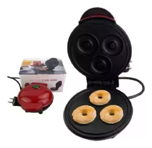 Mini Maquina Hacer Donas Donuts Antiadherente 3 Rosquillas