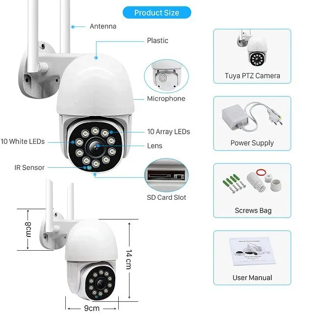 Cámara Wi-Fi Inteligente: Vea Todo, En Cualquier Momento Y En Cualquier Lugar