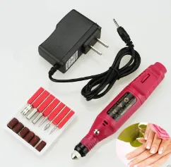 Kit Drill Pulidor Uñas Electrico Removedor Acrilico Manicure