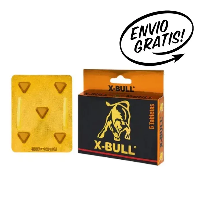 Potenciador Sexual X-Bull 5 Uni