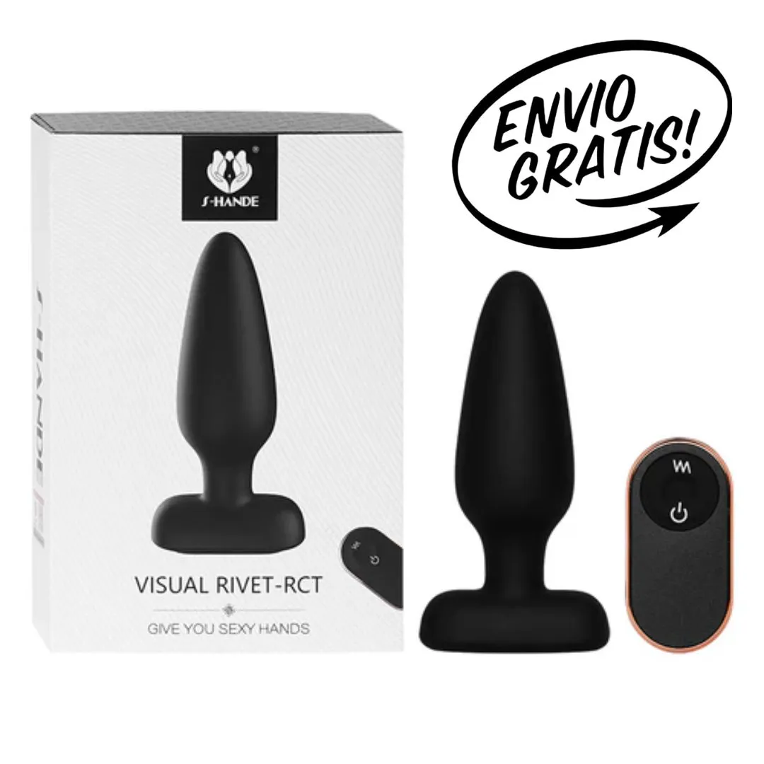 Plug Anal Vibrador con Control Remoto Marca S-Hande