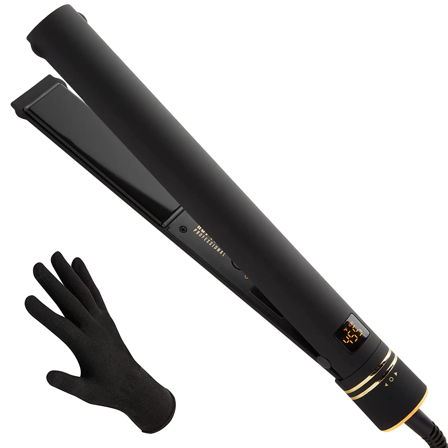 Plancha HOT TOOLS PROFESIONAL - Black Gold 1,5" 