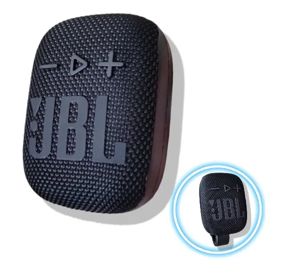  Parlante JBL Wind3s 1.1 Negro : Con Soporte Para Moto Y Bicicleta