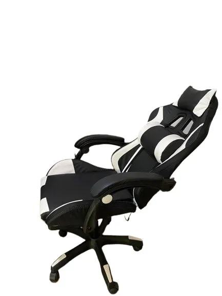 Silla Gamer Negro/Blanco