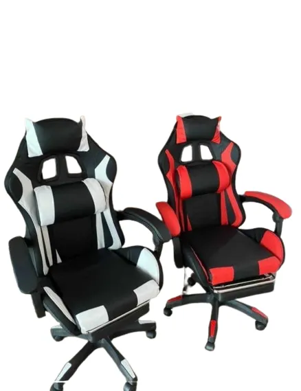 Silla Gamer Negro/Blanco