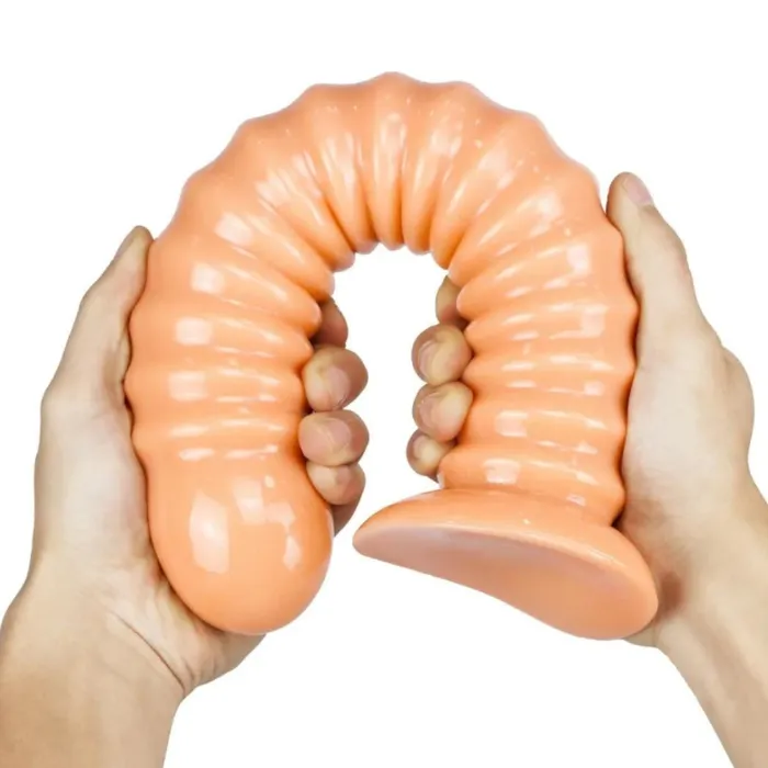  Dildo Consolador Con Textura 30 Cm 