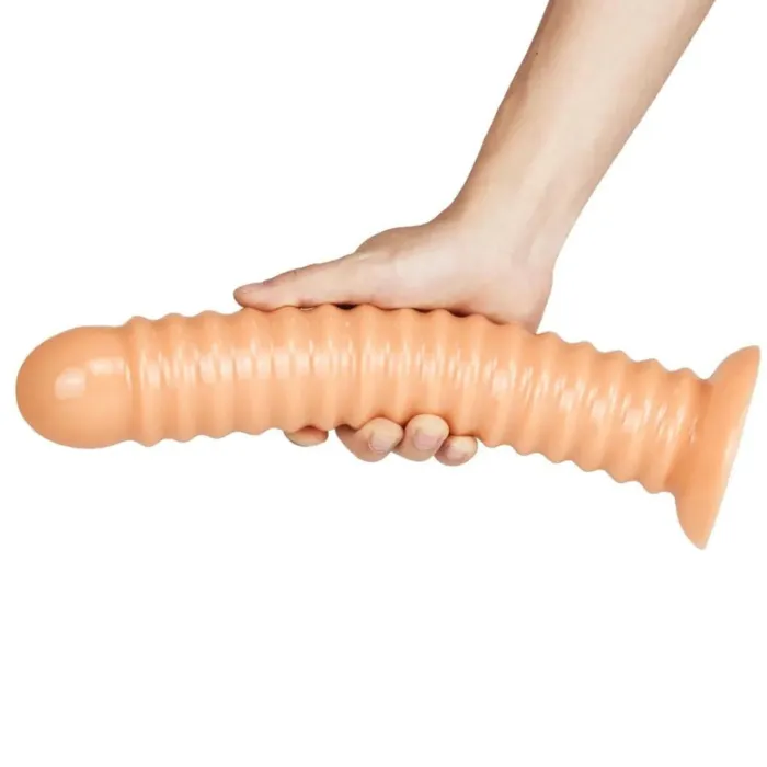  Dildo Consolador Con Textura 30 Cm 