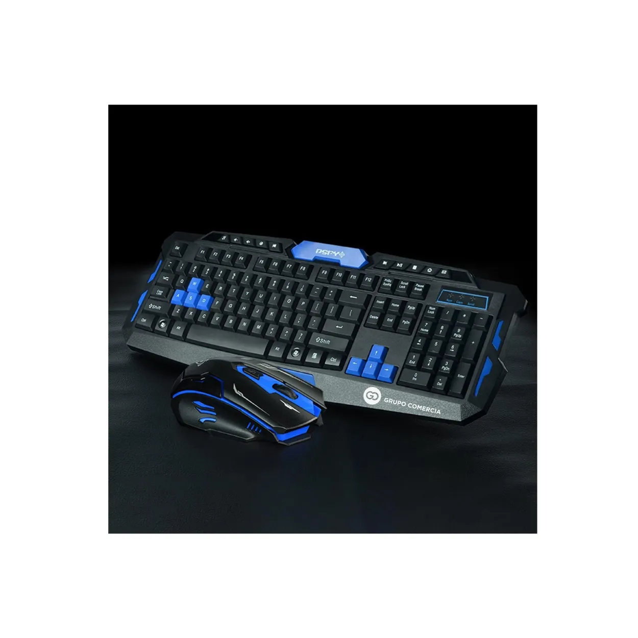 Teclado Con Mouse Ergonómico Inalámbrico Wireless