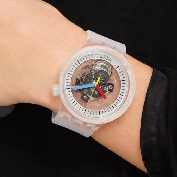 Swatch Clearly Bold SB01K100