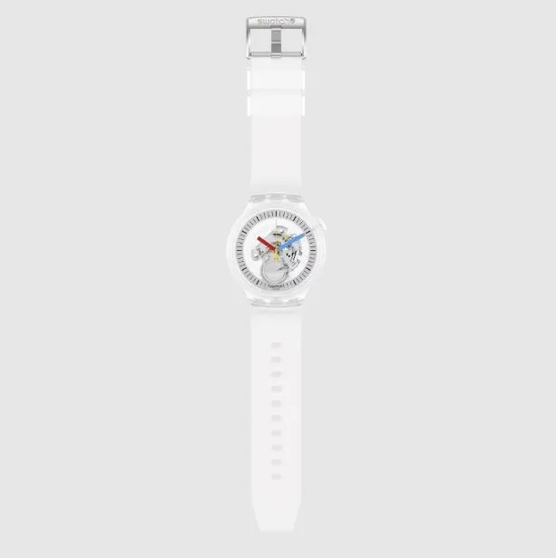 Swatch Clearly Bold SB01K100