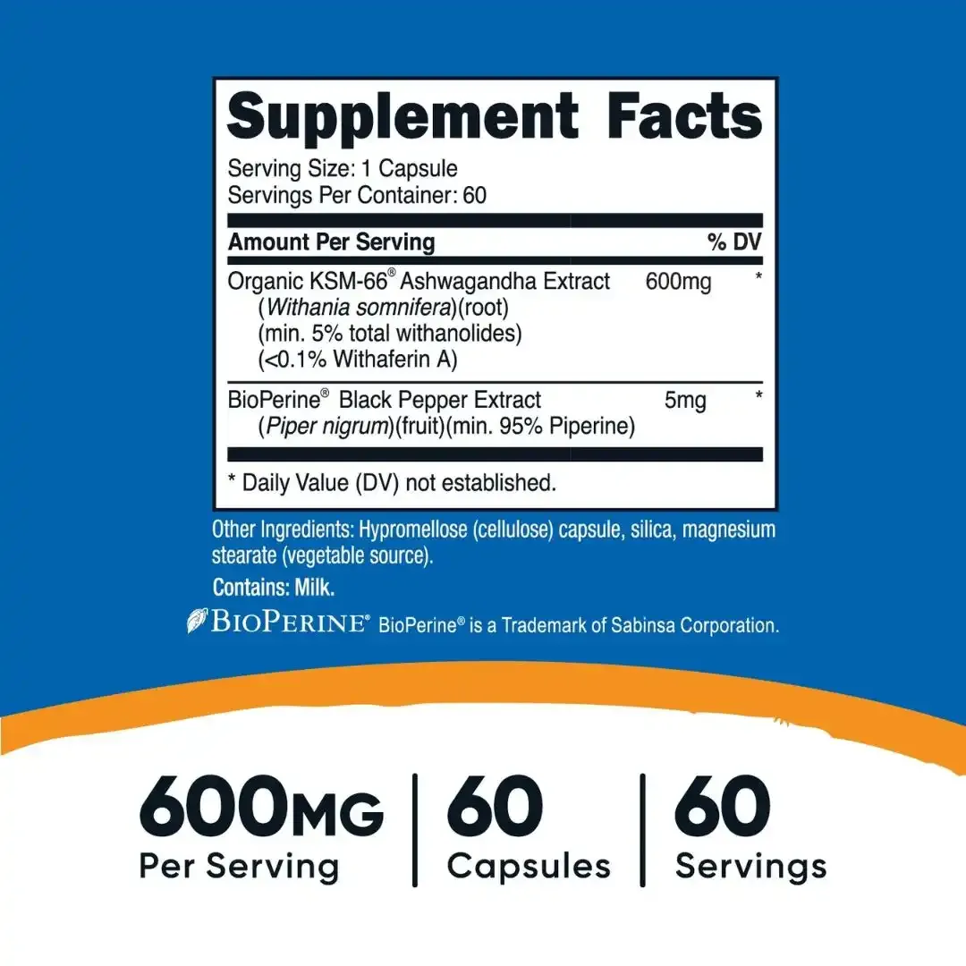 KSM-66 Nutricost