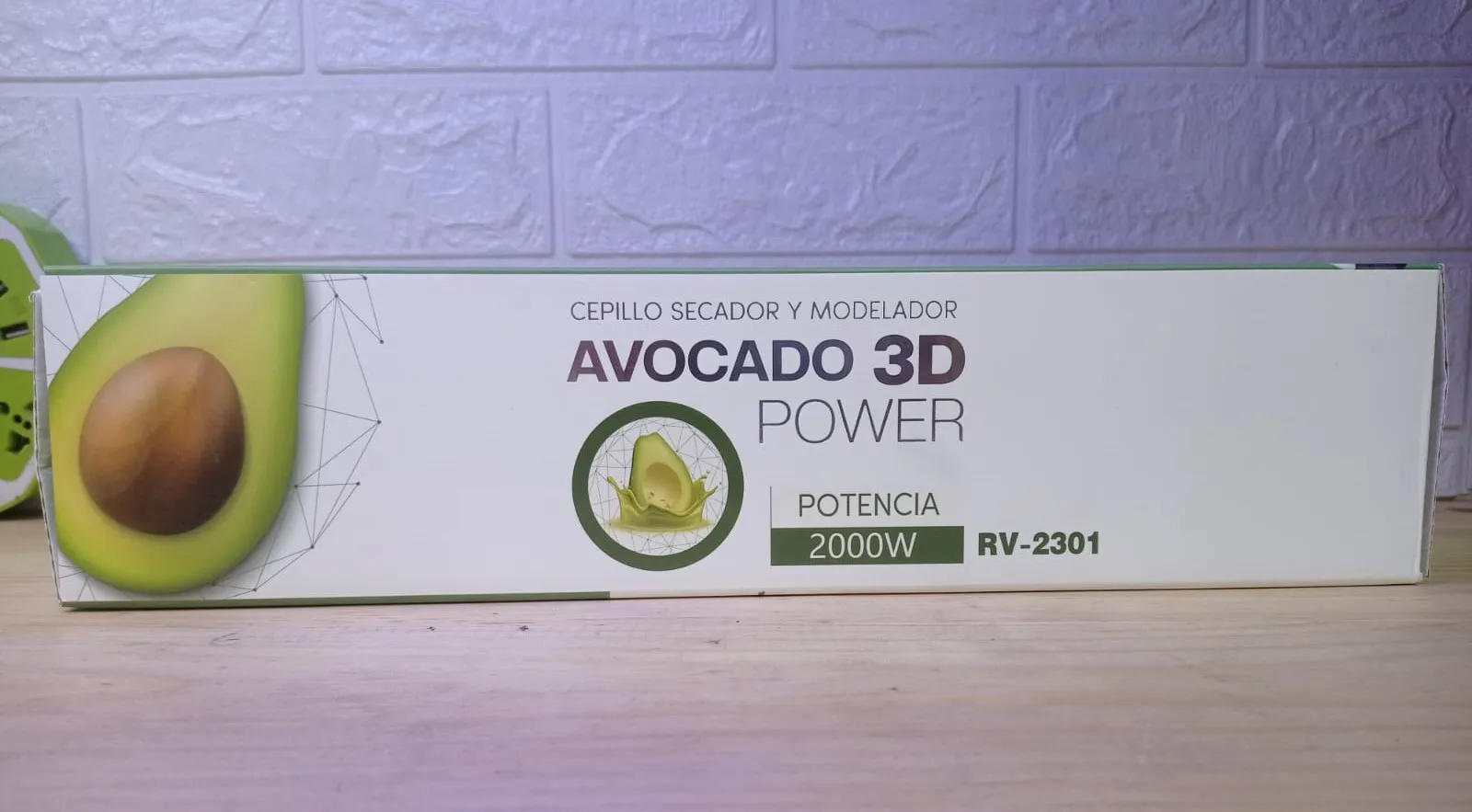 Cepillo Secador y Moldeador Avocado 3DPower Con Aceite De Aguacate