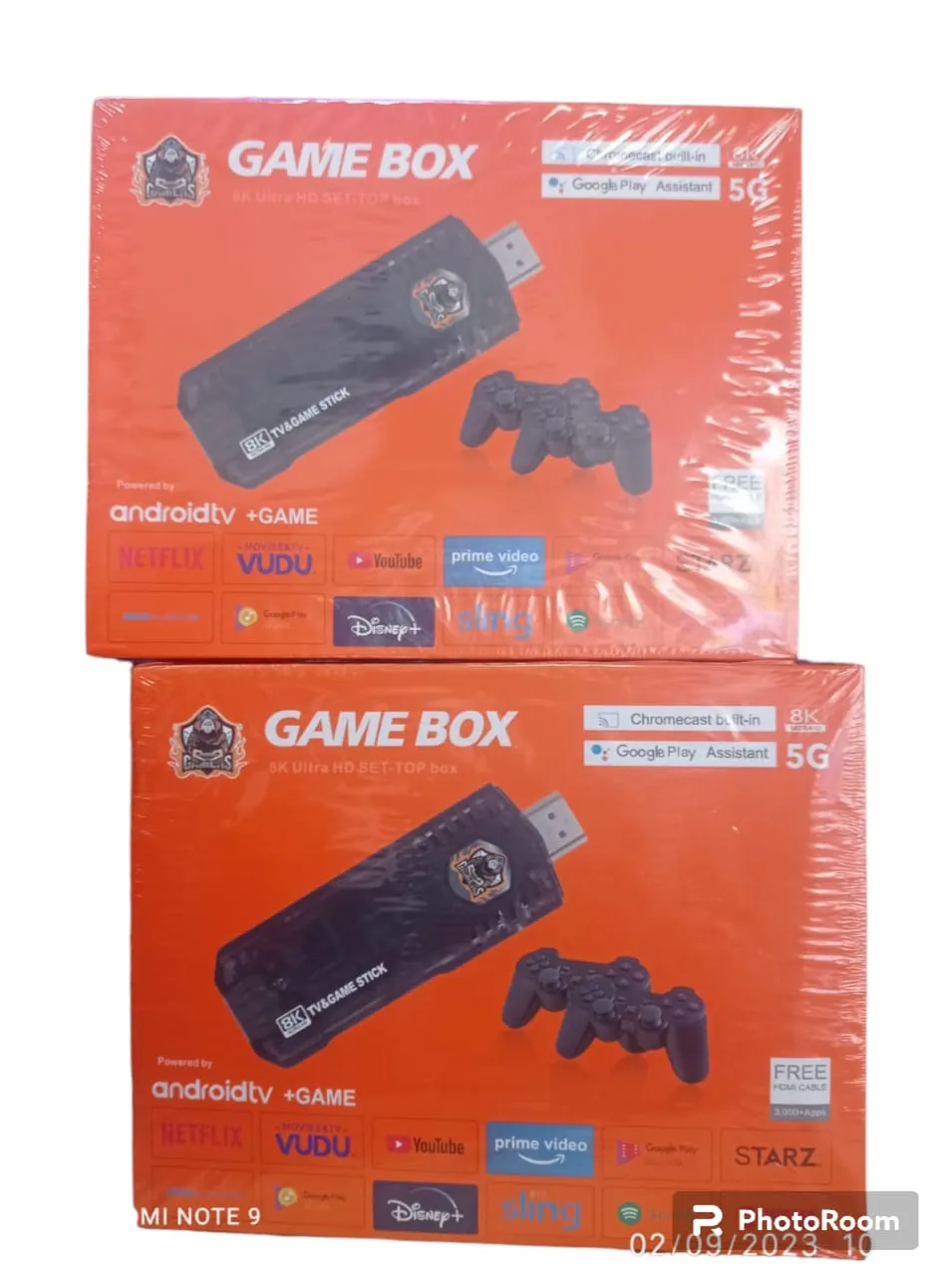 Consola Retro (Game Box+android TV)