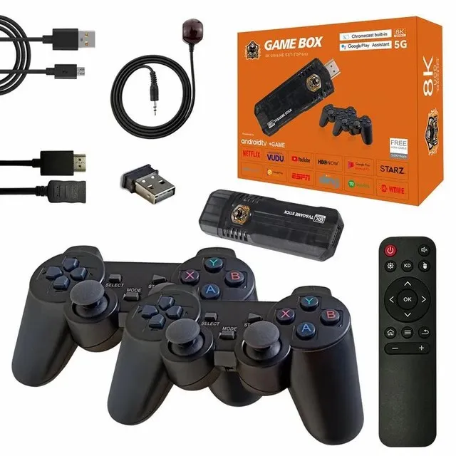 Consola Retro (Game Box+android TV)