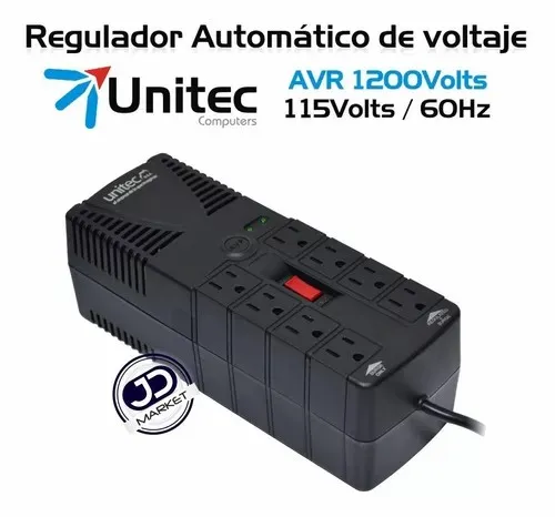 Regulador Automático Unitec 8 Tomas