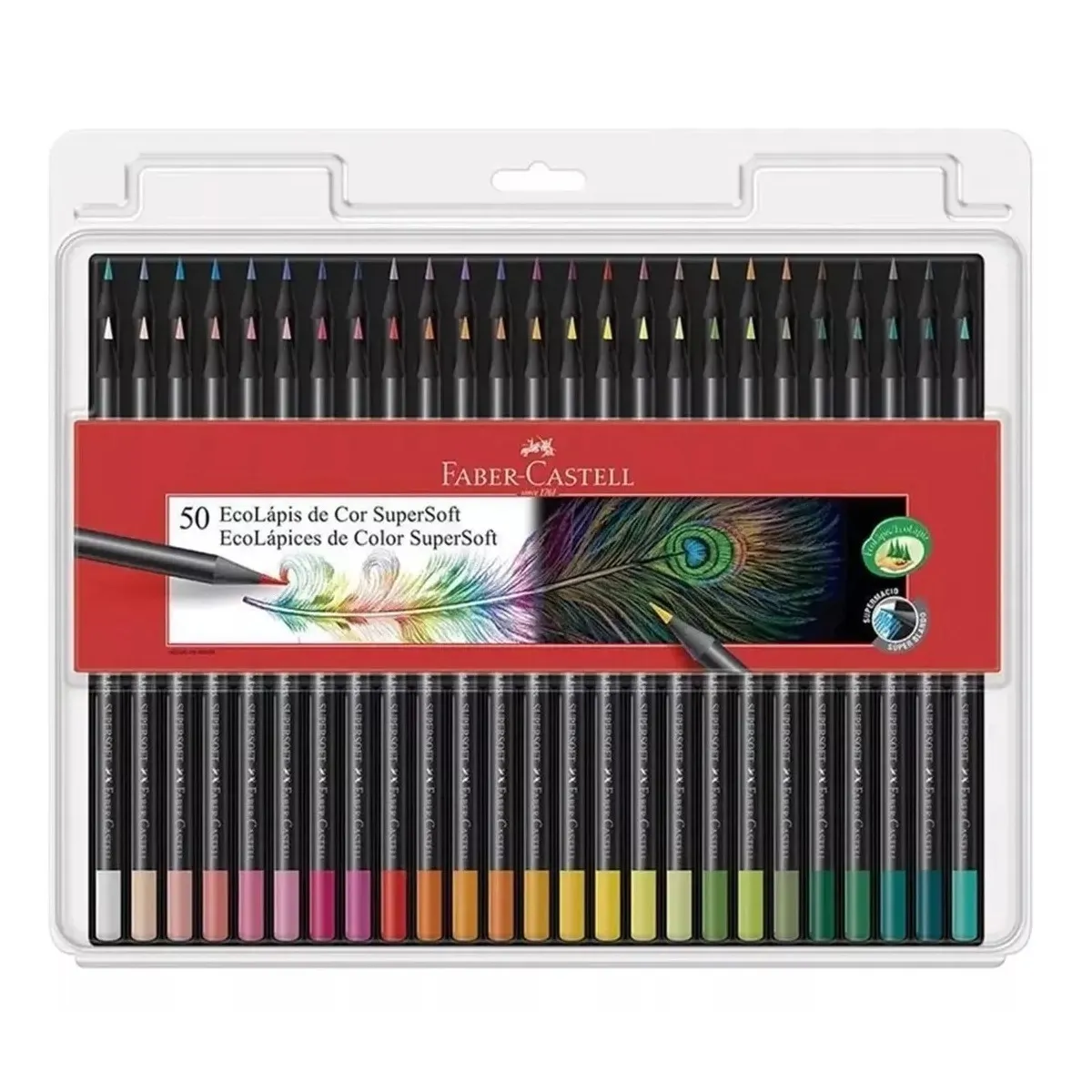 Colores Supersoft Faber Castell x50 Unidades