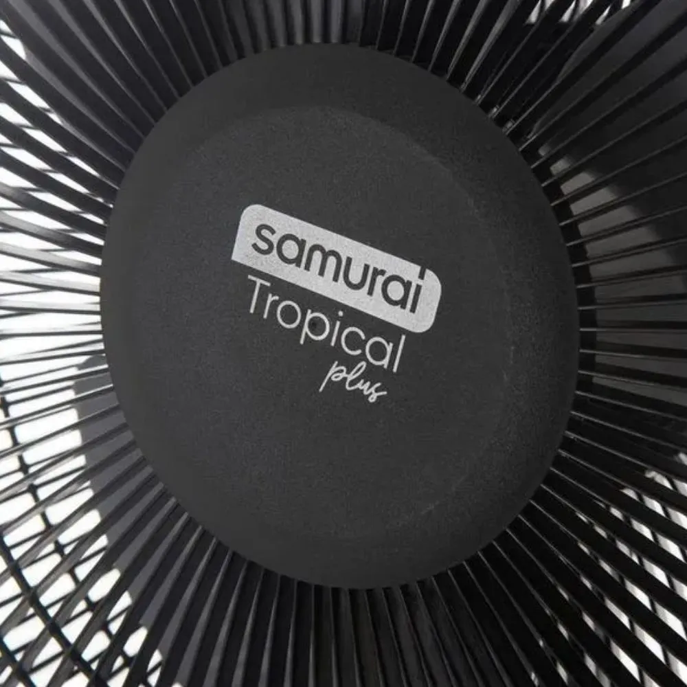 Ventilador Samurai Tropical Negro