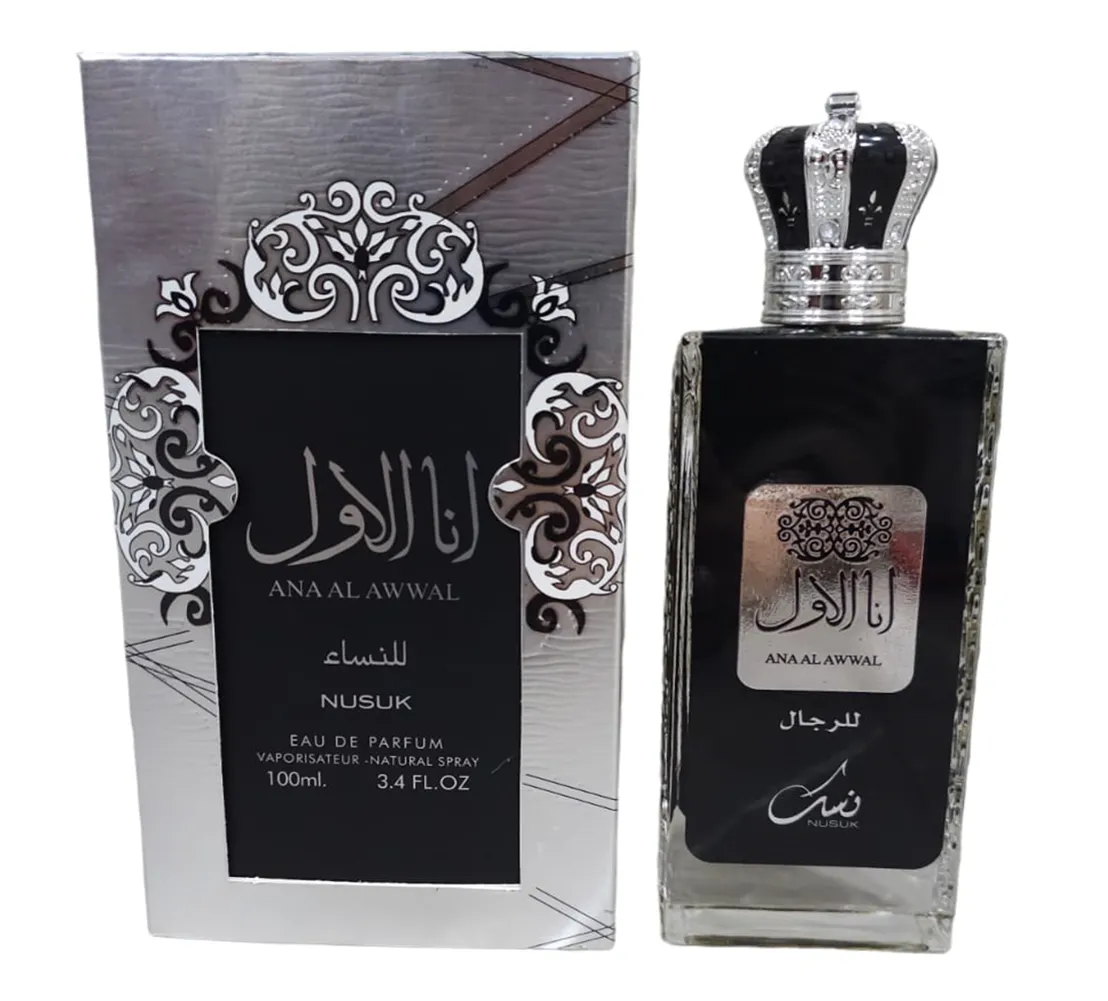 Perfume Ana Al Awwal Nusuk Silver– Hombre