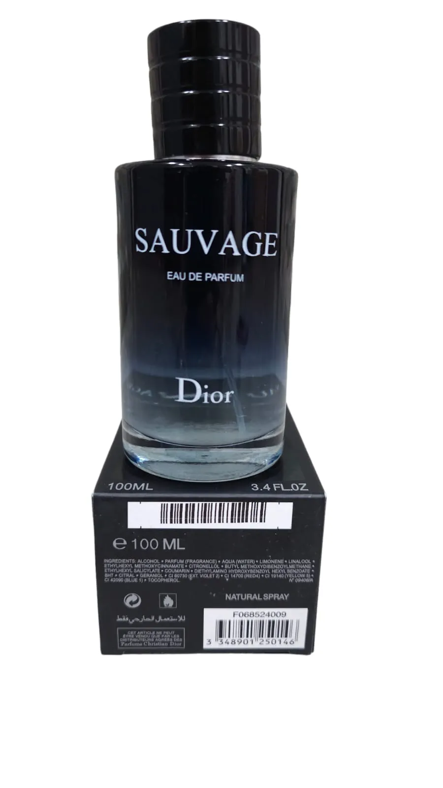 Perfume Sauvage Dior - Hombre