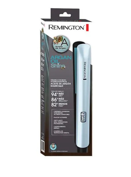 Plancha Original  De Cabello Remington S8500 Azul Aceite De Árgan