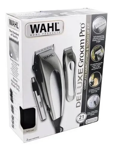 Combo Peluquera Wahl Delux Groom Pro Original