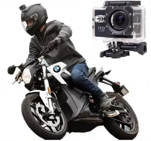 Camara 4k Deportiva Wifi Sumergible Casco Moto