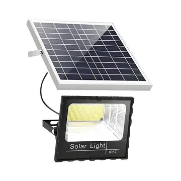 Lámpara Solar De 500w Con Panel Solar y Control Remoto GD-759