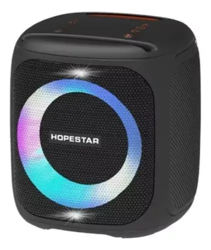 Parlante Portatil Bluetooth Hopestar + Microfono Inalambrico