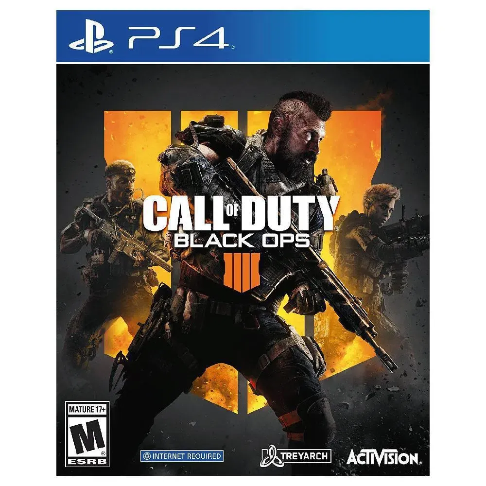 Video Juego Call of Duty: Black Ops 4 Standard Edition Actvision PS4 Físico