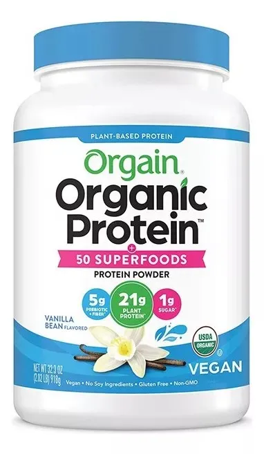 Orgain Proteina & Superfoods Vainilla 2.02 Libras