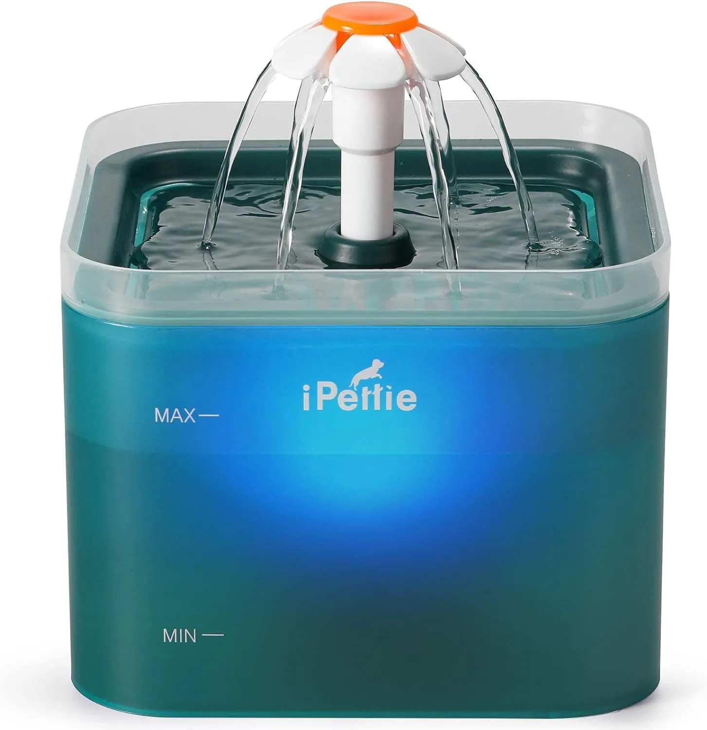 iPettie Fuente De Agua Para Mascotas Con Luz Led