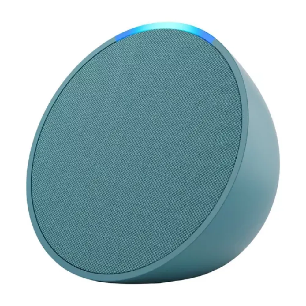 Echo Pop Parlante Inteligente Alexa Verde Azulado