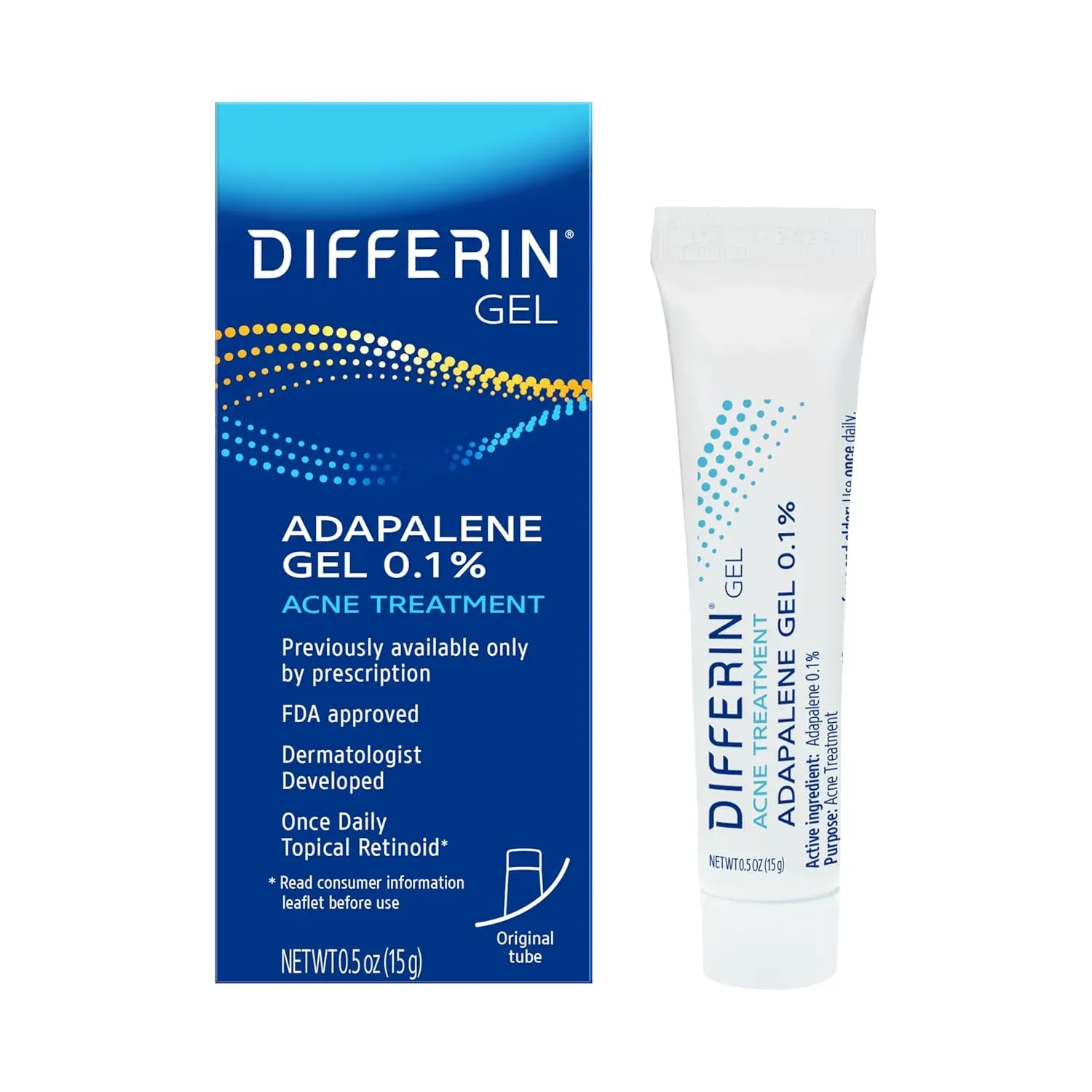 Differin Adapalene Para El Acne 15g