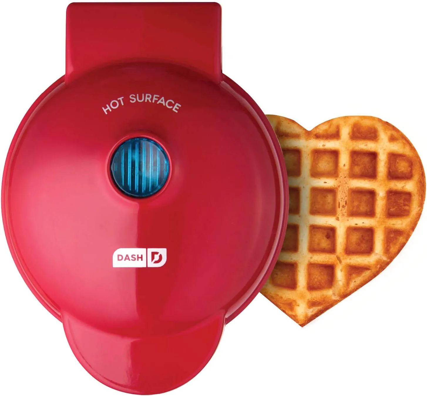 Mini Maquina De Waffles Dash Estilo Corazon 