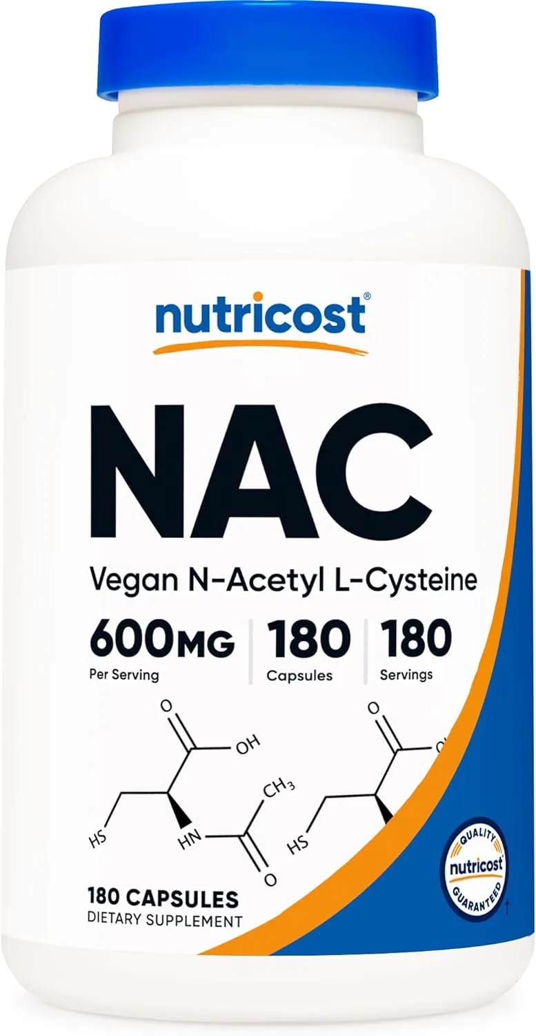 Nutricost Nac 600mg 180 Tabletas