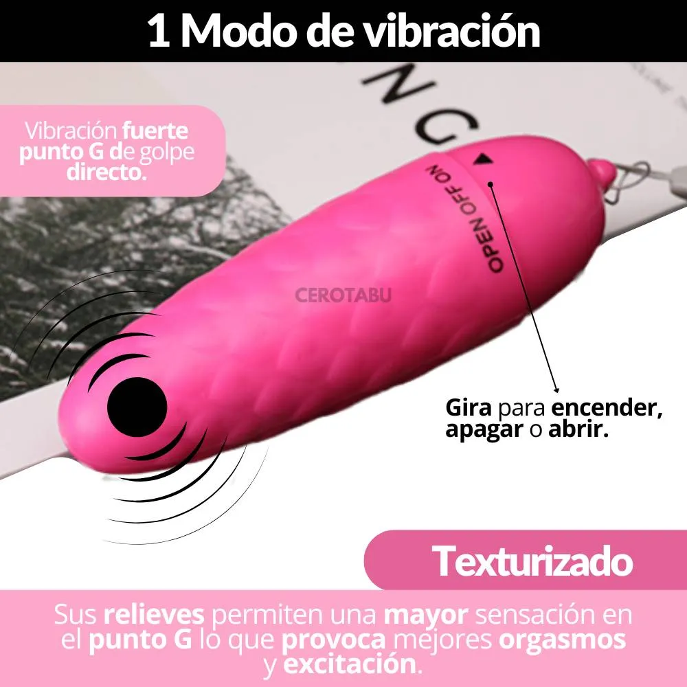 Vibrador Consolador Bala Vibradora Fryda Juguete Sexual