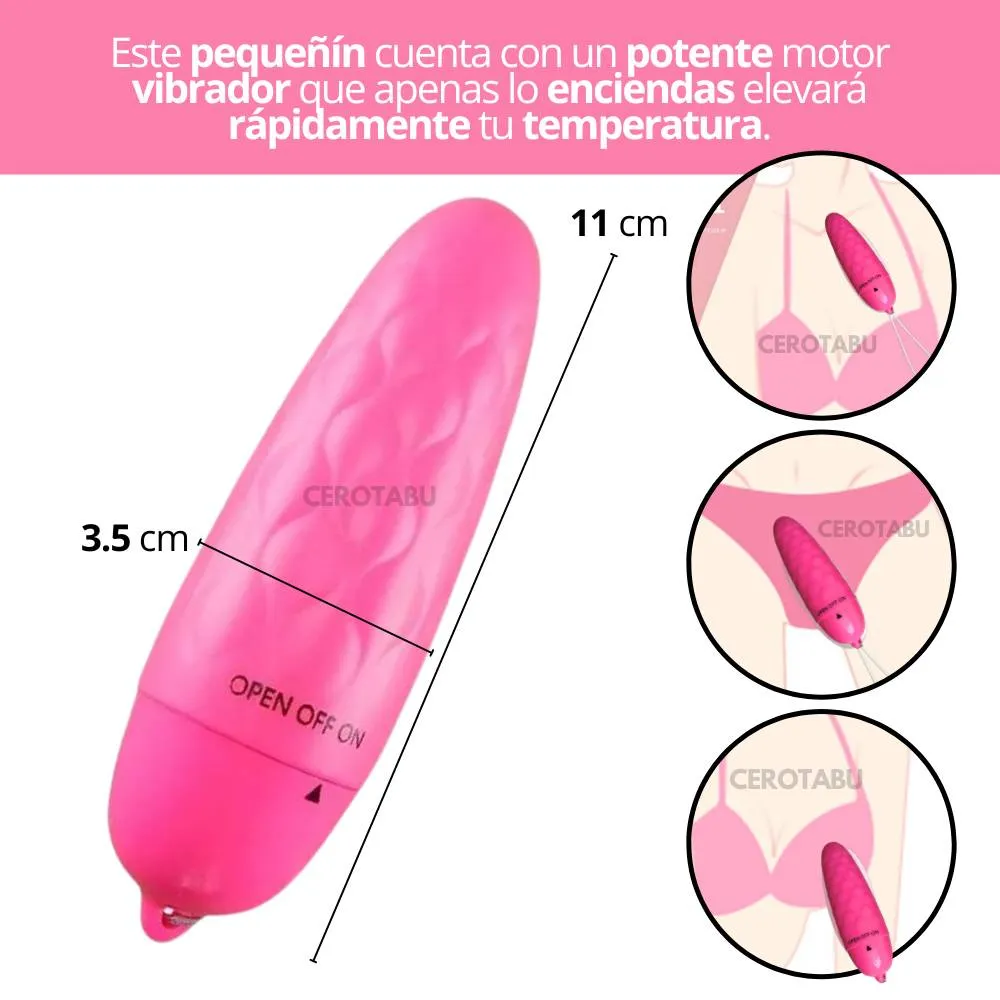 Vibrador Consolador Bala Vibradora Fryda Juguete Sexual