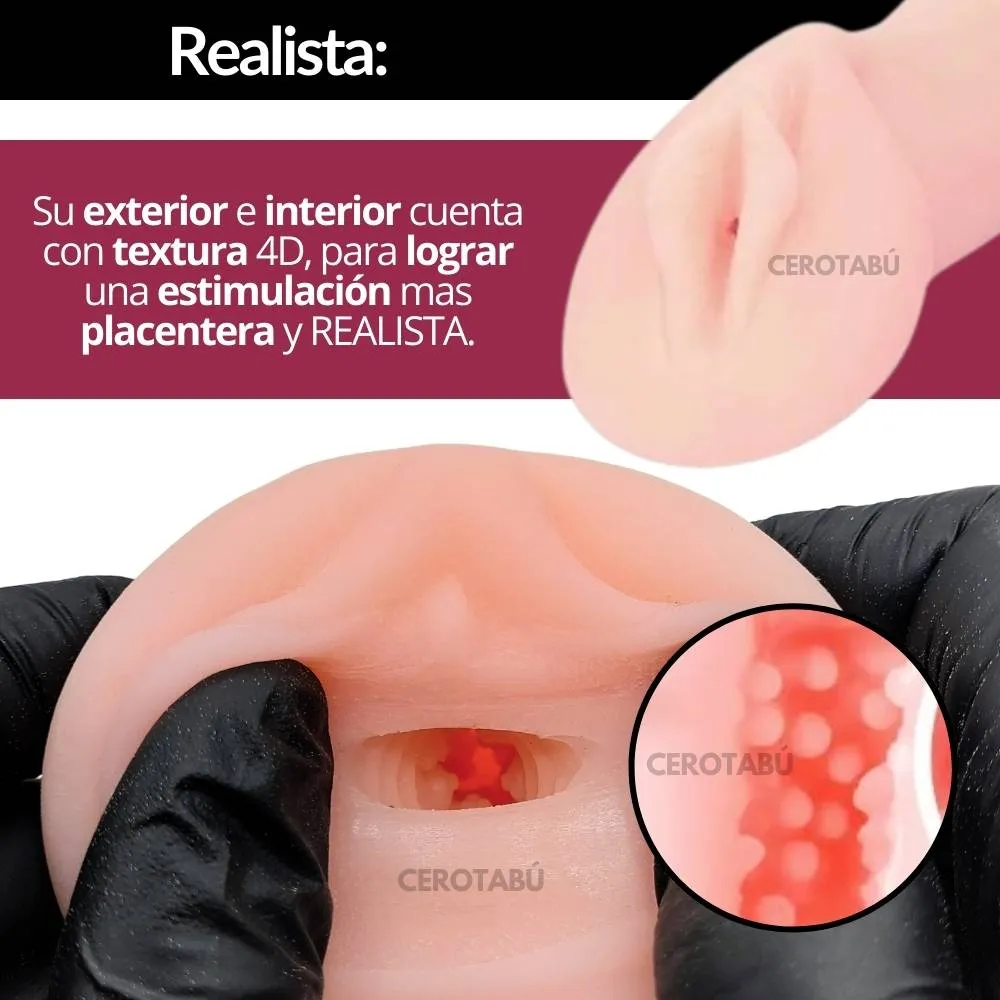 Masturbador Masculino Vagina Realista Afrodita 4d Texturizad