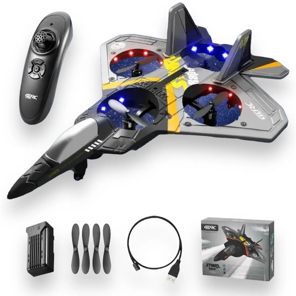 Avión De Control Remoto V17 RC Planeador