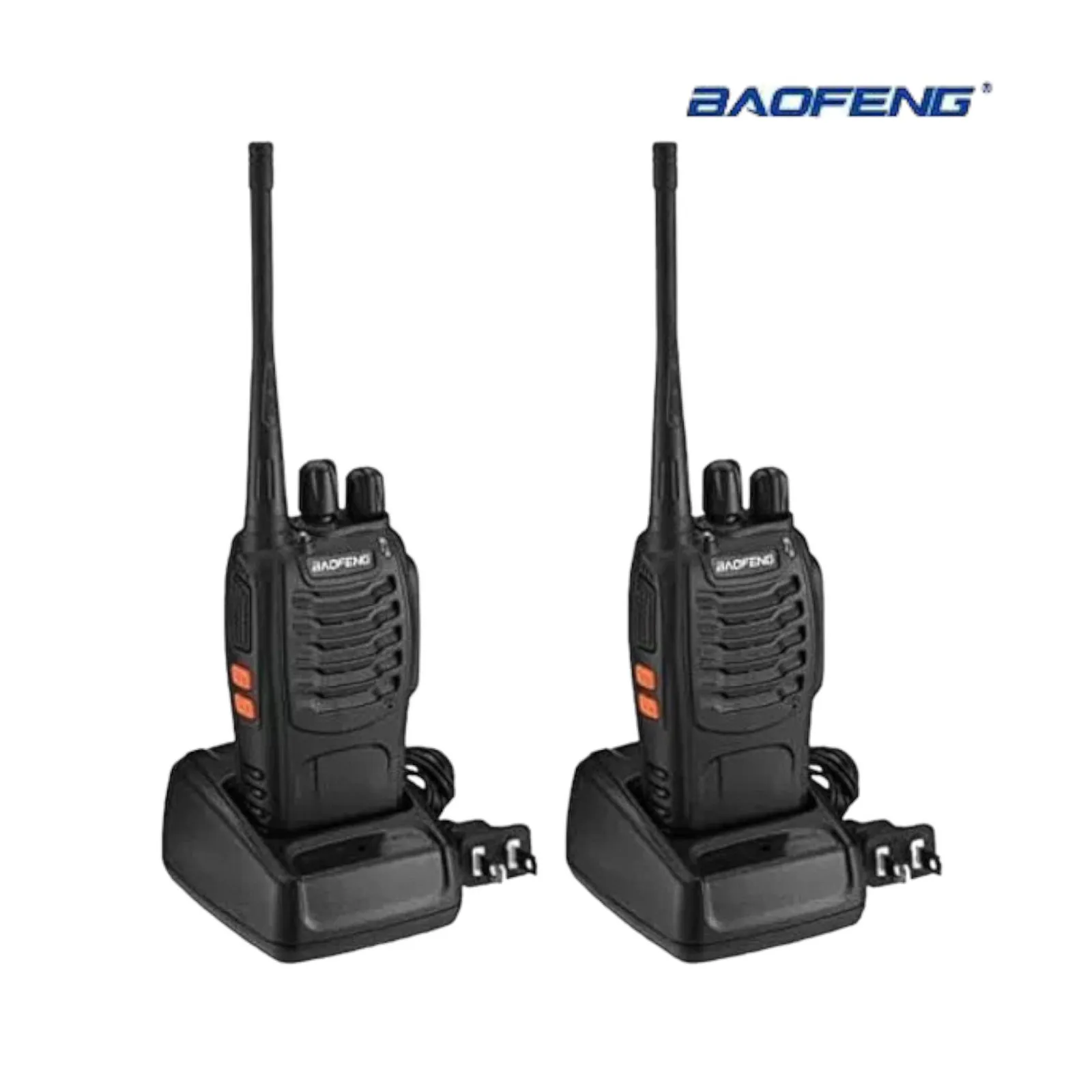 Radio Walkie Talkie BAOFENG  Bf-888s X2 Bateria 2800mah 3Klm