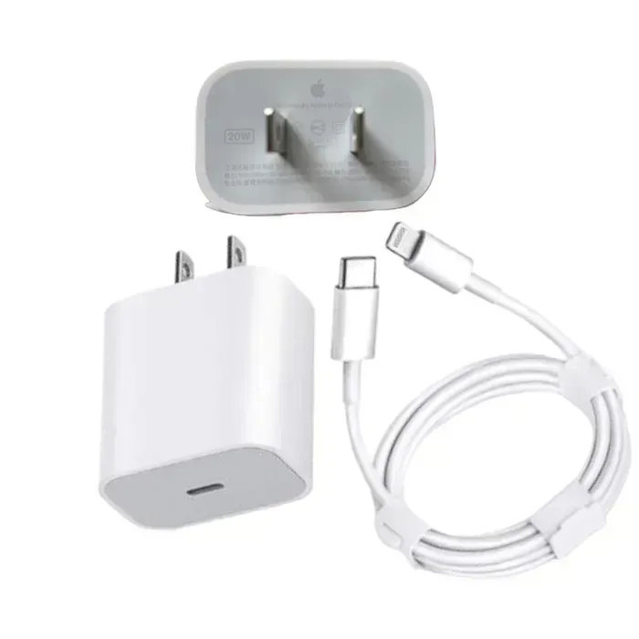 Cargador iPhone 11 Apple/25w + Cable 1Metro