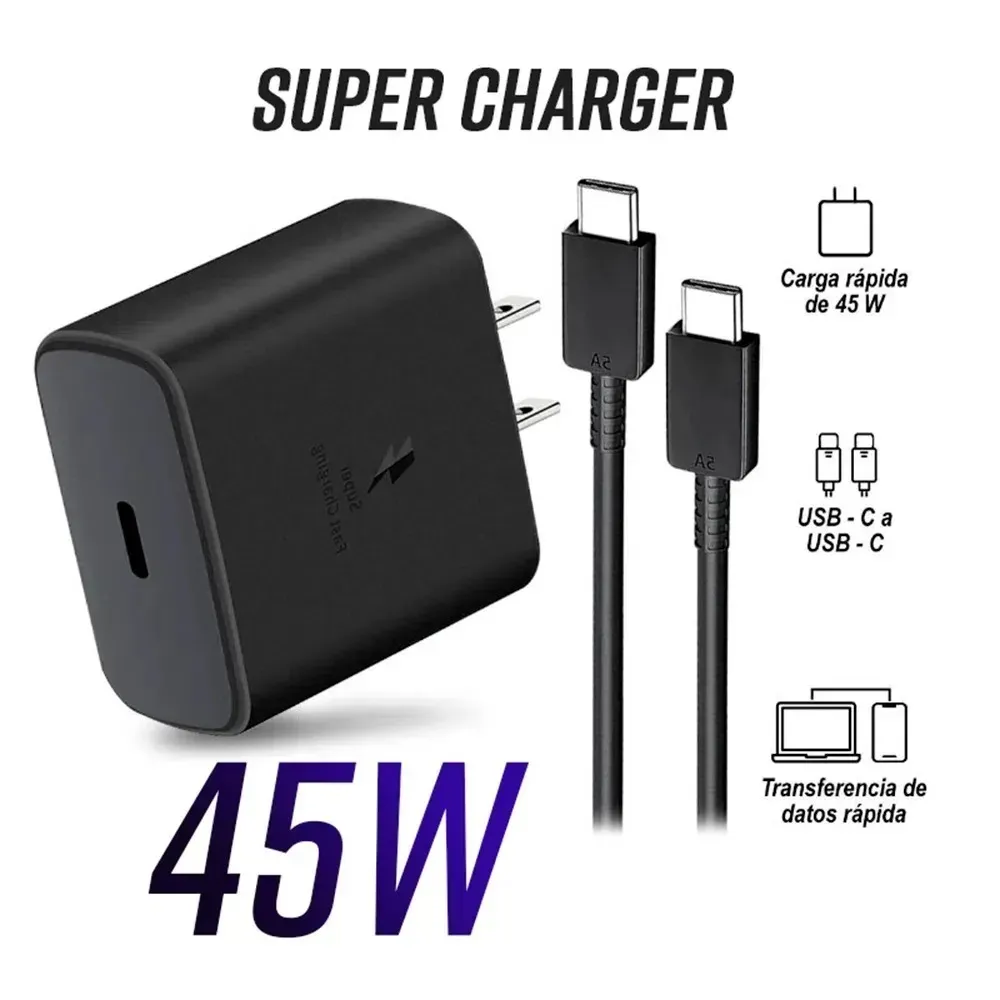 Cargador Samsung 45W  Tipo C