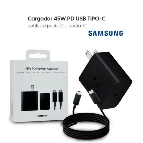 Cargador Samsung 45W  Tipo C