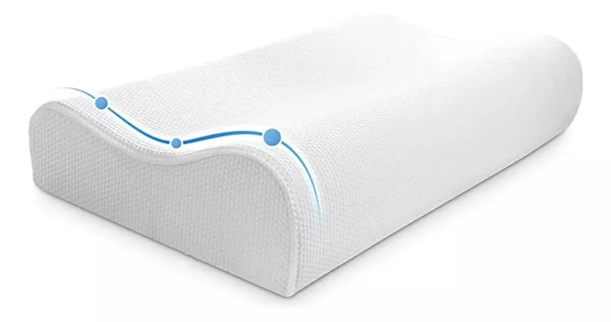 Almohada Ortopédica Cervical En Memory Foam Viscoelastica