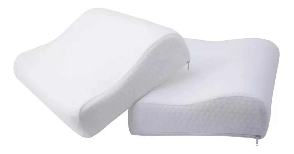 Almohada Ortopédica Cervical En Memory Foam Viscoelastica